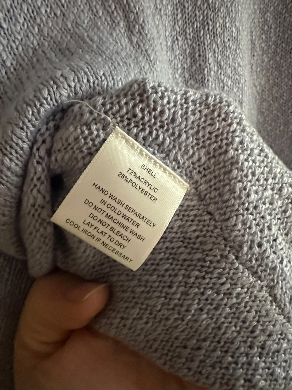 Pastel Lavender Ribbed Button-Front Cardigan - Picture 4 of 4